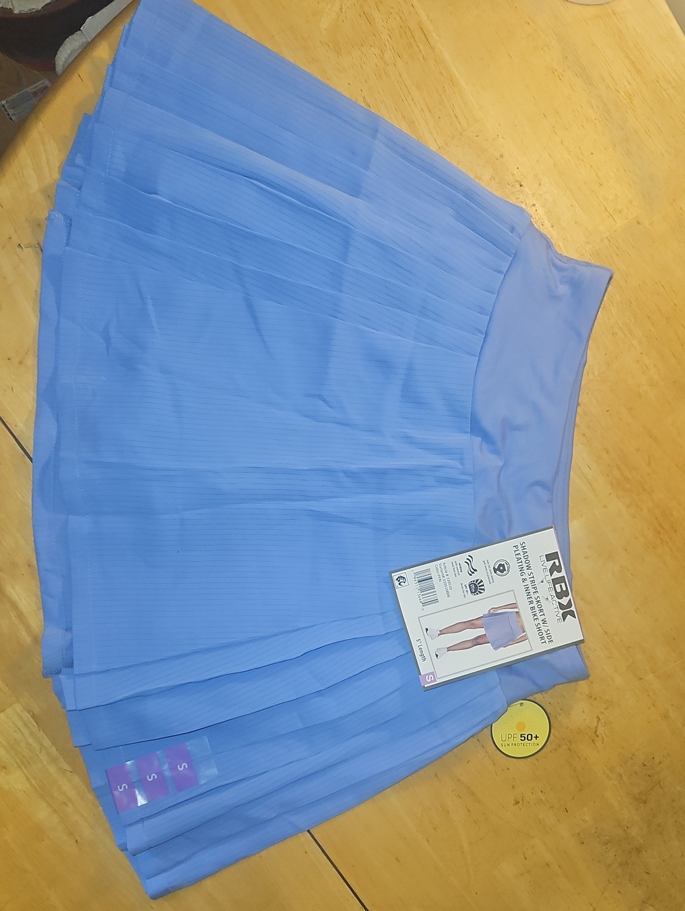RBX Women’s Lavender Pleated Circle Skater Skirt
